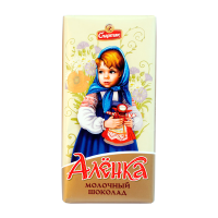 Шоколад молочный «Аленка», 85 гр.