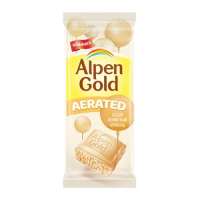 Шоколад белый пористый «Alpen Gold» Aerated, 80 гр.