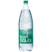Вода питьевая «Bonaqua» среднегазированная, 2 л.