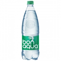 Вода питьевая «Bonaqua» среднегазированная, 1 л.