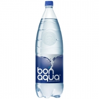 Вода питьевая «Bonaqua» сильногазированная, 2 л.