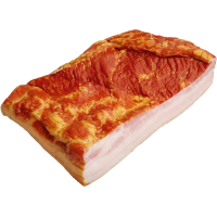 Продукт из мяса свинины «Грудинка Славянская», копчено-вареный, 1 кг.