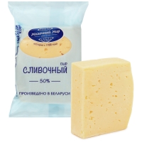 Сыр «Сливочный» 50%, 200 гр.