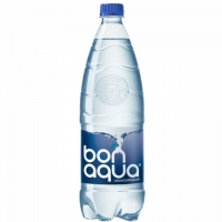 Вода питьевая «Bonaqua» сильногазированная, 1 л.